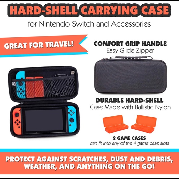 Nintendo Switch Hard Shell Case - Picture 3 of 3